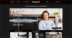 Desktop Screenshot of hotpoint.pl