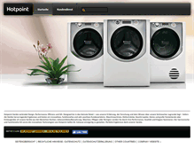 Tablet Screenshot of hotpoint.de