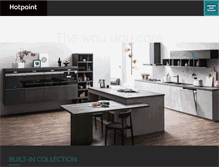 Tablet Screenshot of hotpoint.ie