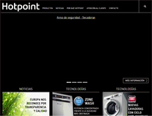Tablet Screenshot of hotpoint.es