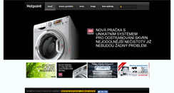 Desktop Screenshot of hotpoint.cz